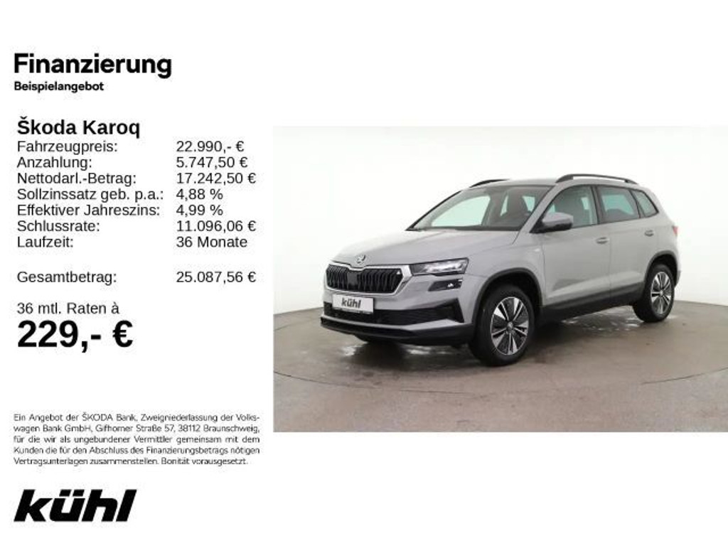 Skoda Karoq 1.0 TSI Tour