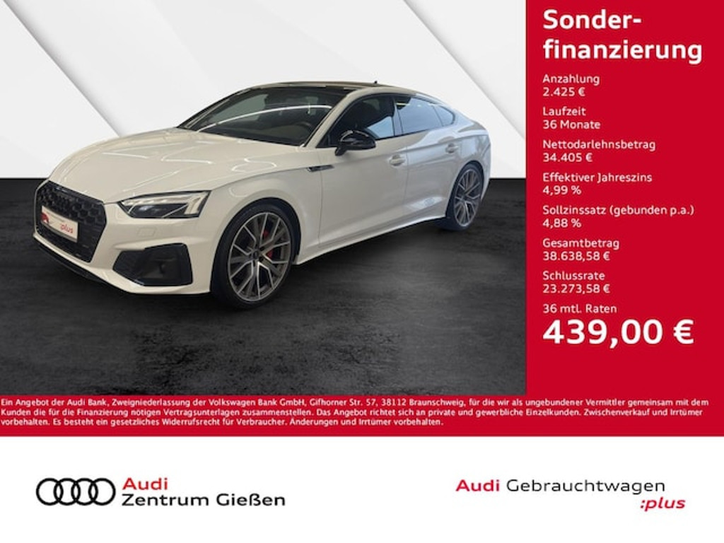 Audi A5 Sportback Quattro 50 TDI