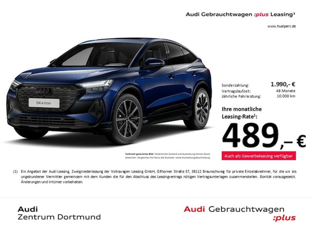 Audi Q4 e-tron Sportback Quattro