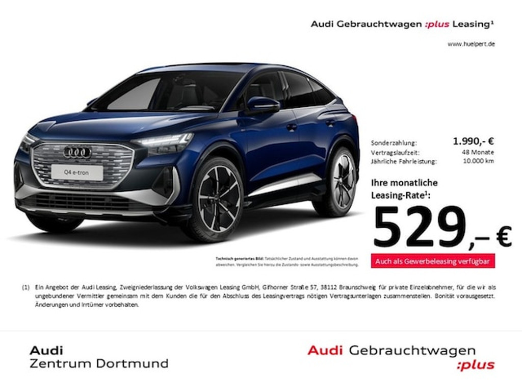 Audi Q4 e-tron Sportback Quattro