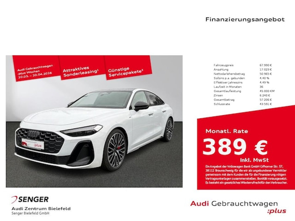 Audi A5 Quattro S-Tronic Hybride