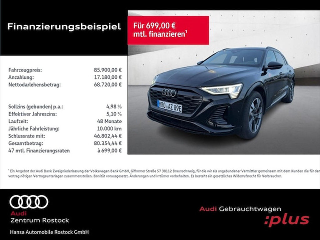 Audi Q8 e-tron Quattro S-Line 55