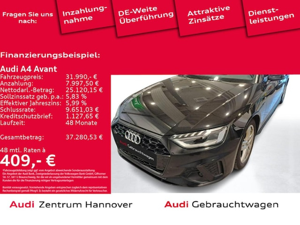 Audi A4 Avant S-Line S-Tronic 35 TFSI