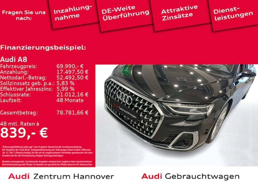Audi A8 Quattro 50 TDI