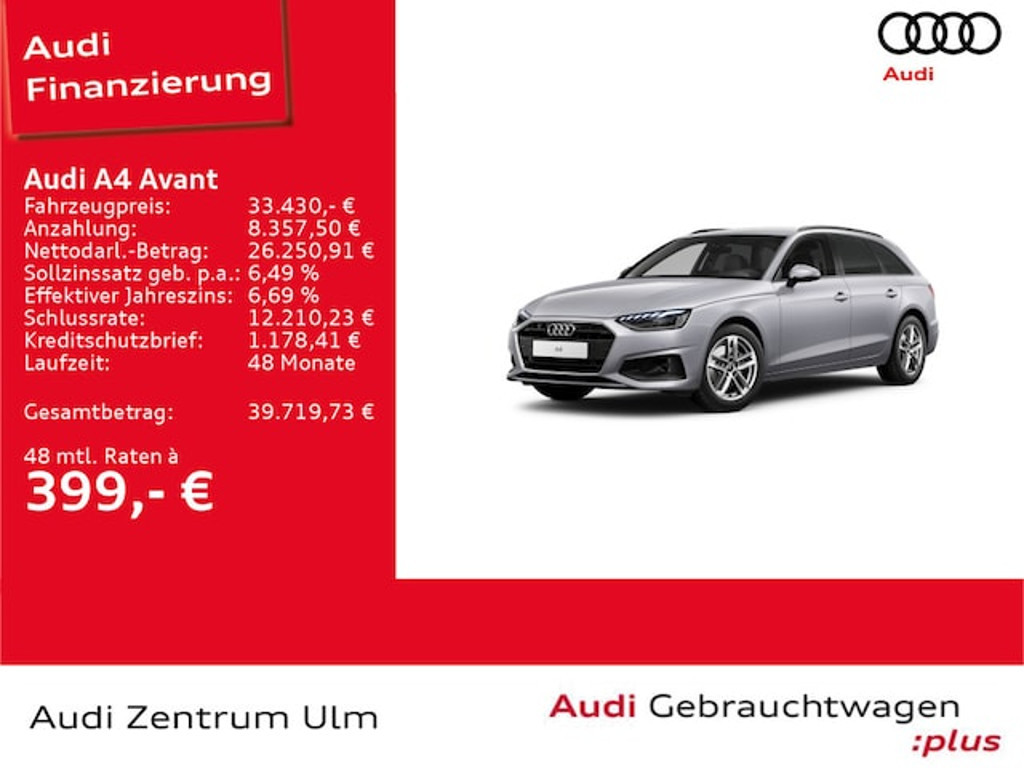 Audi A4 Avant S-Tronic 35 TFSI