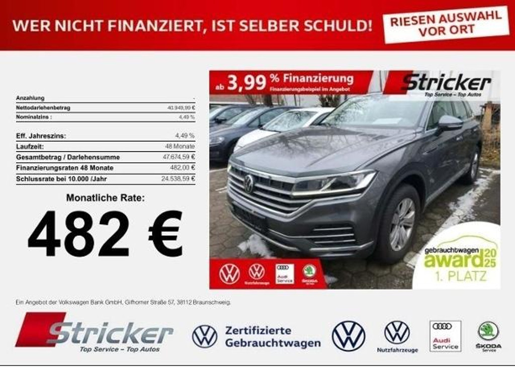 Volkswagen Touareg 3.0 V6 TDI Atmosphere
