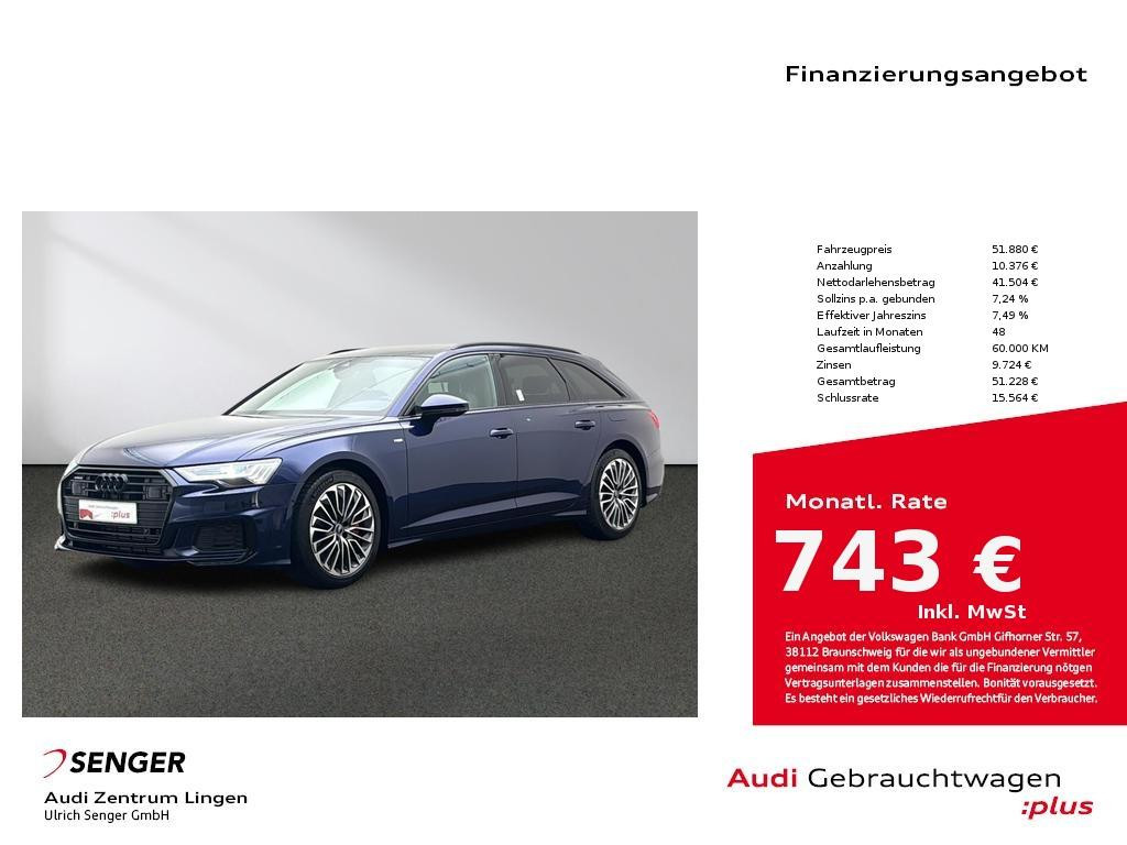 Audi A6 Avant Quattro Sport Hybride 55 TFSI