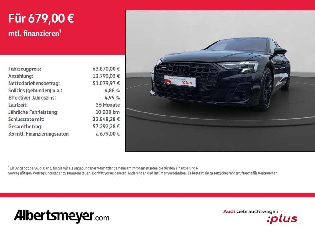 Audi A8 Quattro 3.0 TDI