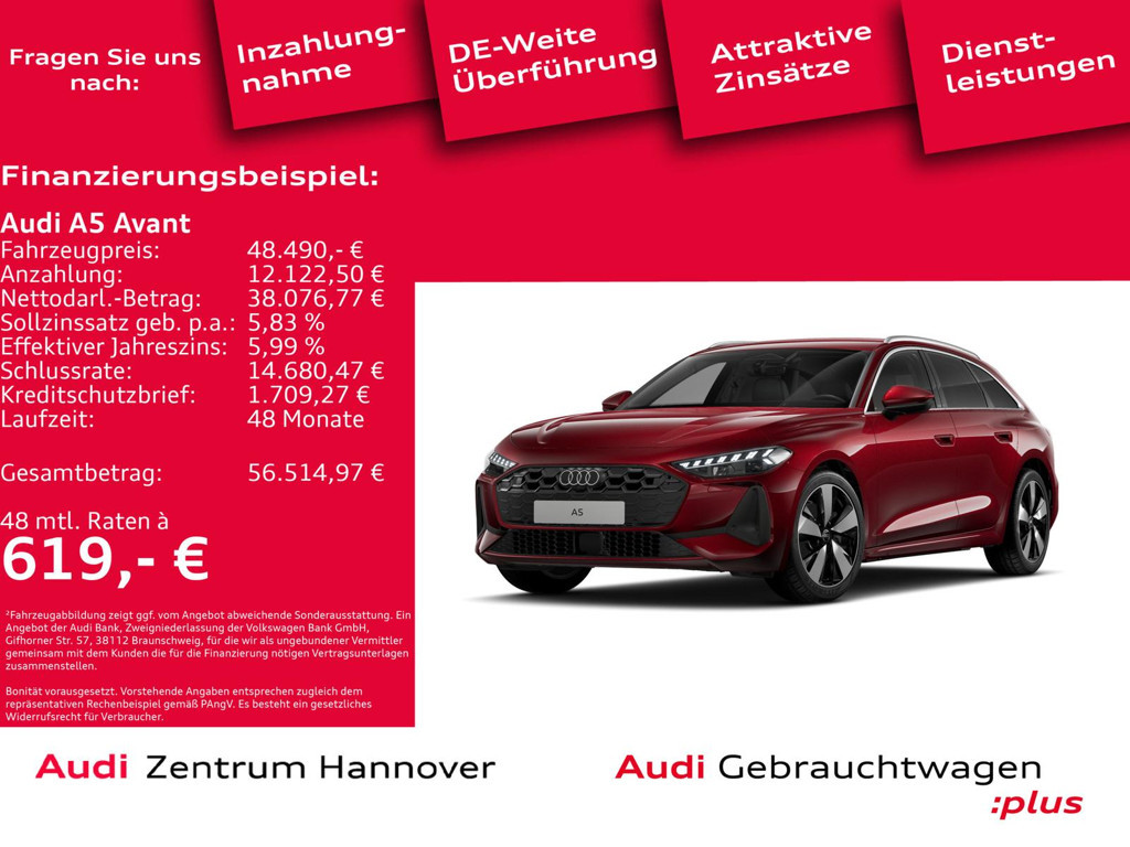 Audi A5 Avant 2.0 TFSI