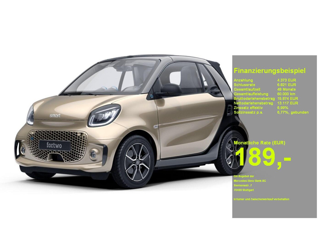 Smart EQ fortwo Cabrio Ambiente