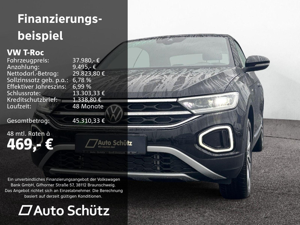 Volkswagen T-Roc DSG Cabriolet 1.5 TSI