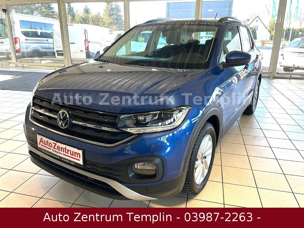 Volkswagen T-Cross 1.Hand-Navi-LED-Allwetter-TÜV-Garantie-