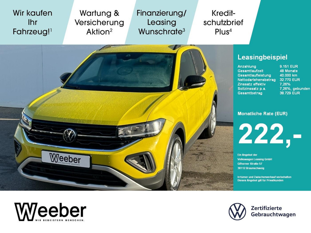 Volkswagen T-Cross DSG