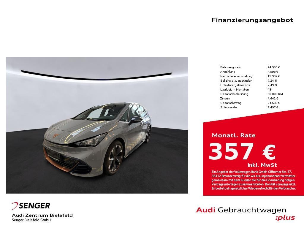 Cupra Born CarPlay LED Full Link Sitzhzg. Cargo Paket