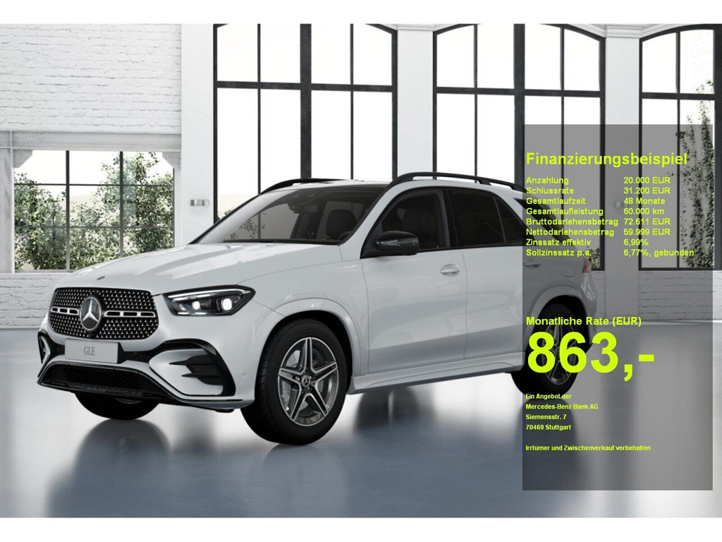 Mercedes-Benz GLE-Klasse GLE 350 4MATIC AMG Line