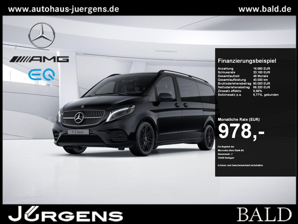 Mercedes-Benz V-Klasse V 300 AMG Line EXCLUSIVE Limousine Lang