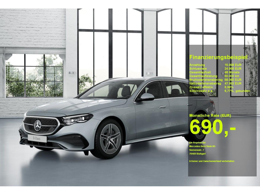 Mercedes-Benz E-Klasse E 300 AMG Line Estate E 300 de