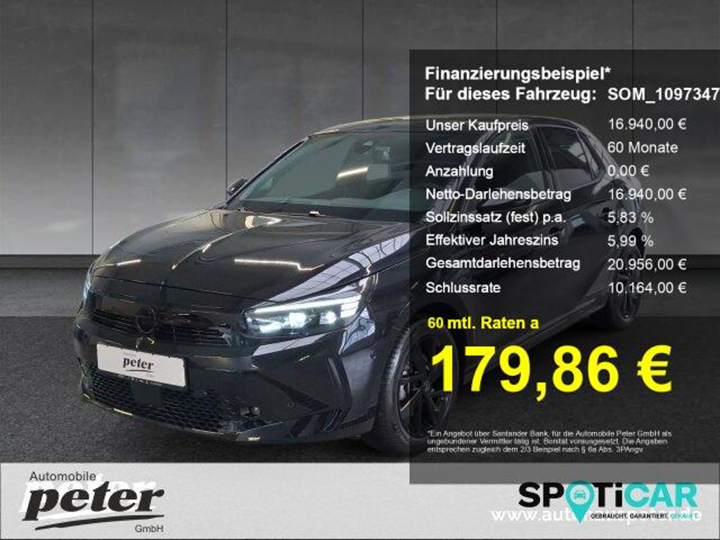 Opel Corsa Grand Sport 1.2 Turbo Turbo GS-Line
