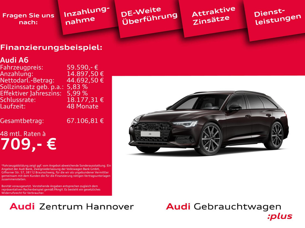 Audi A6 Avant Quattro 45 TFSI