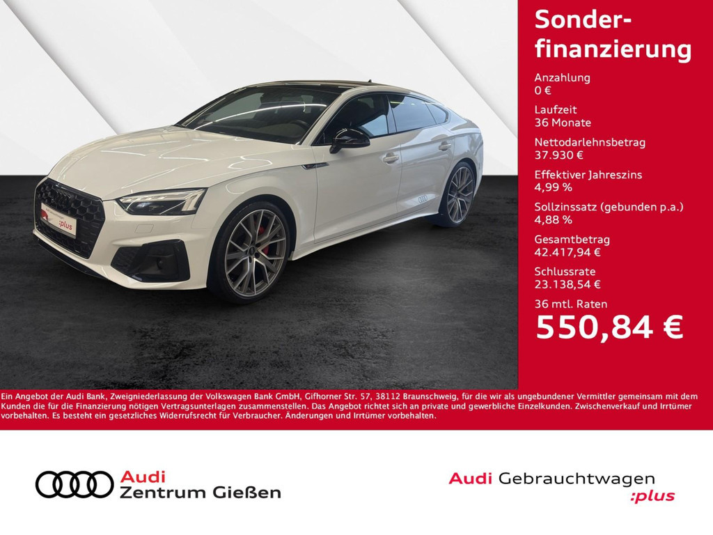 Audi A5 Sportback Quattro S-Line 50 TDI