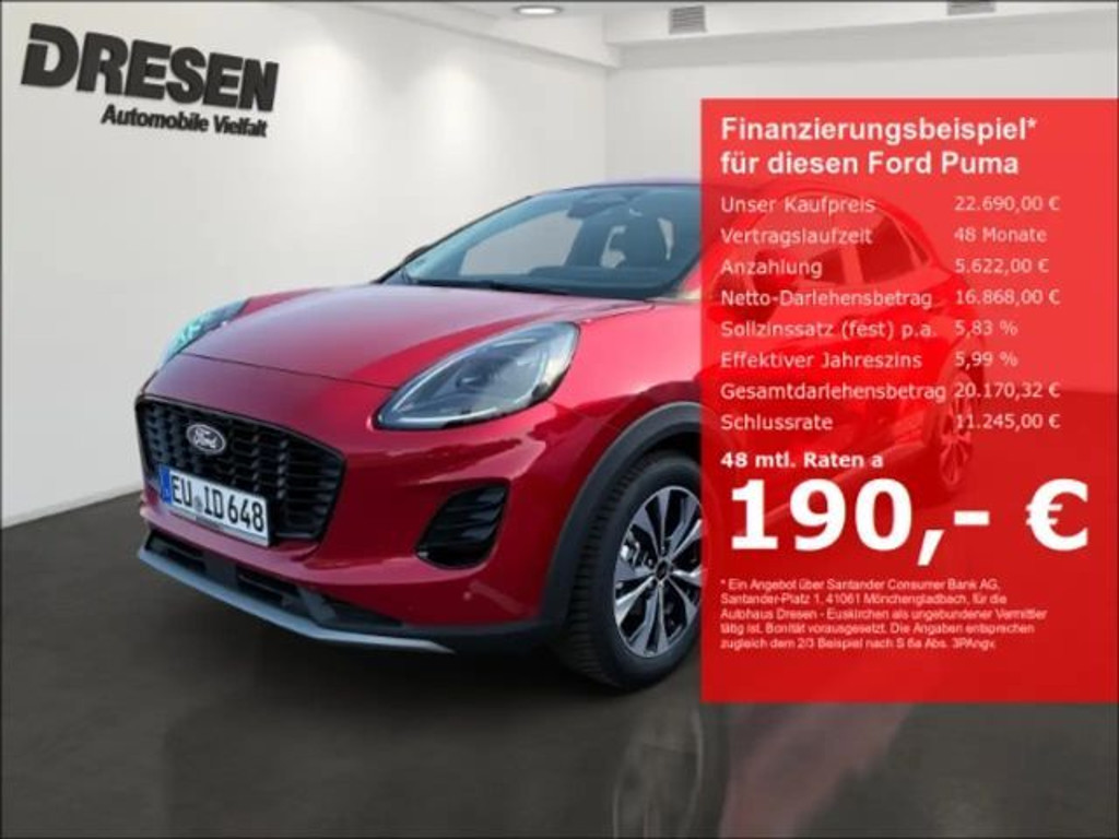 Ford Puma EcoBoost Titanium