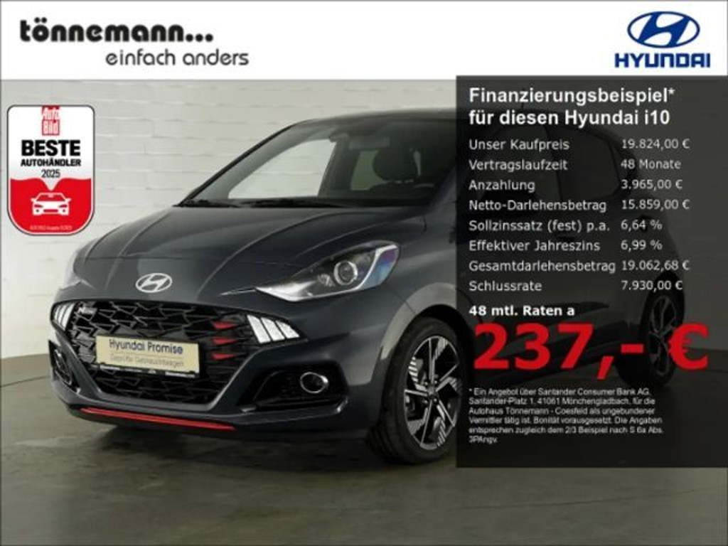 Hyundai i10 T-GDi N Line