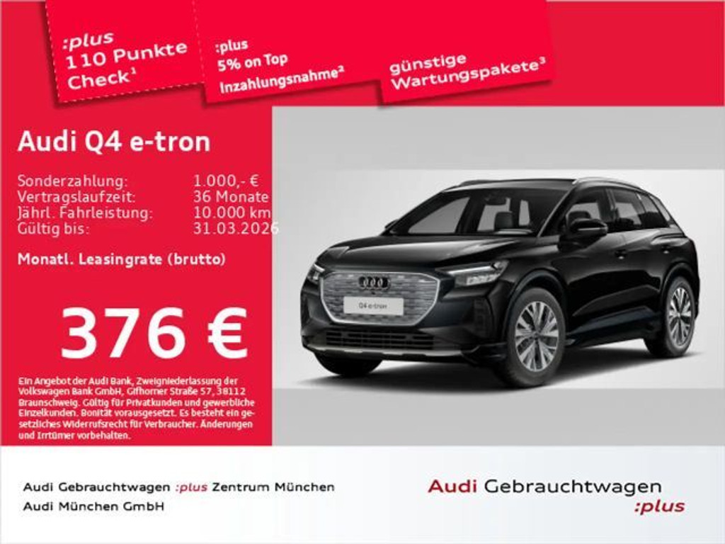 Audi Q4 e-tron Quattro