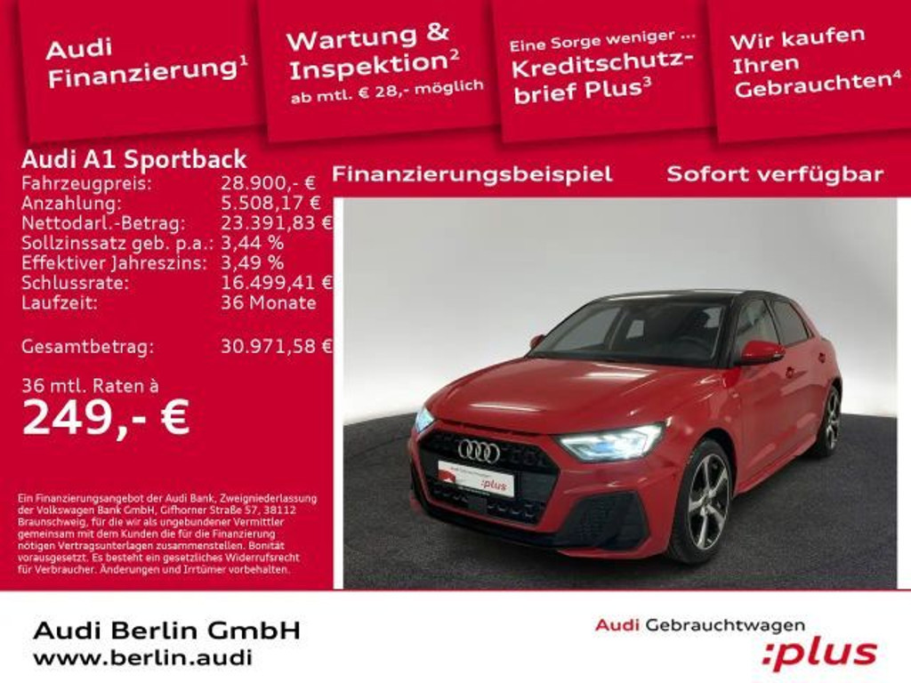 Audi A1 S-Line 25 TFSI