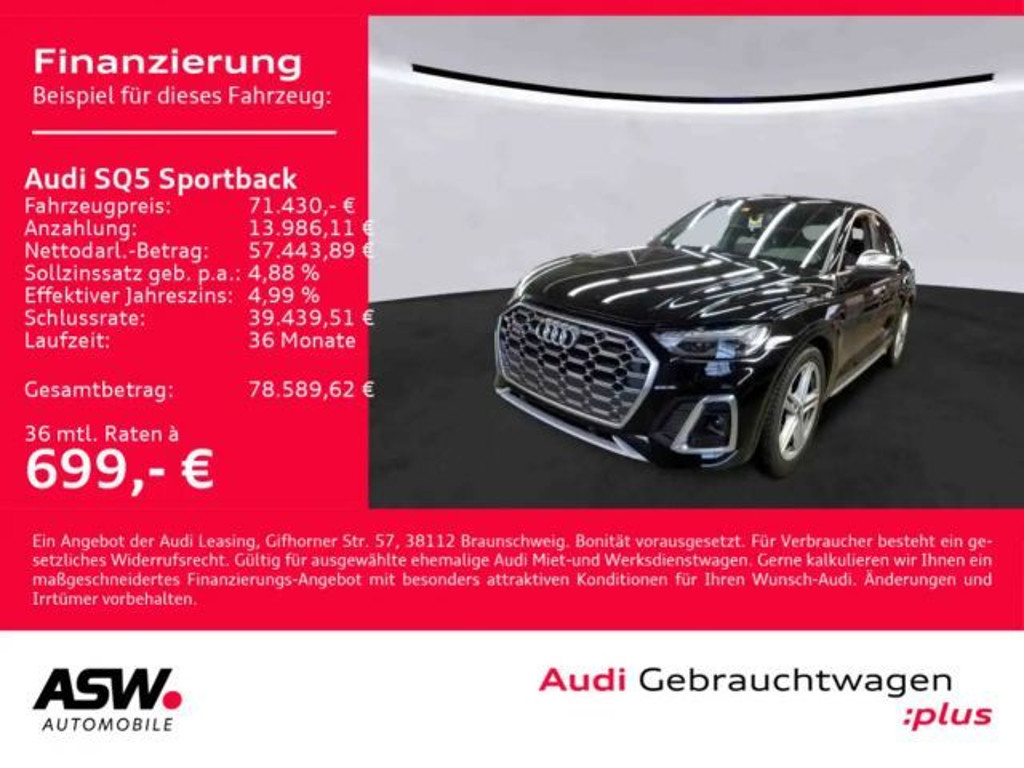 Audi SQ5 Quattro 3.0 TDI