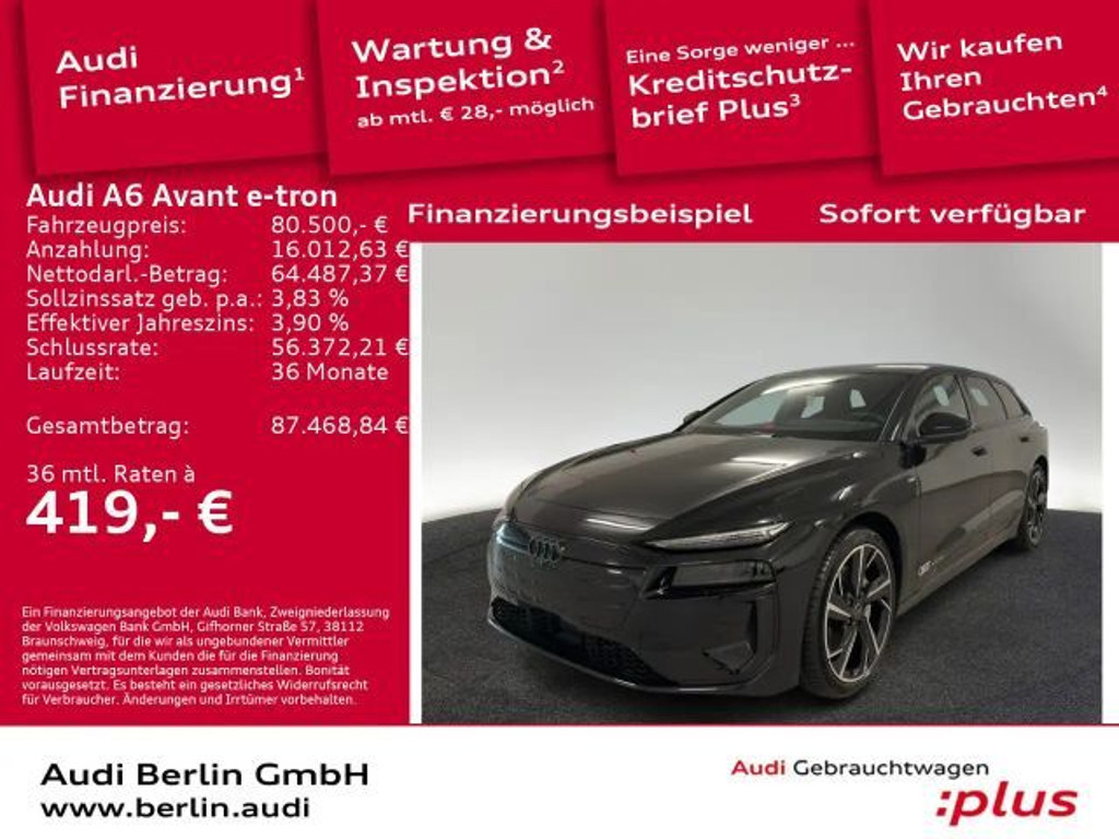 Audi A6 e-tron Performance