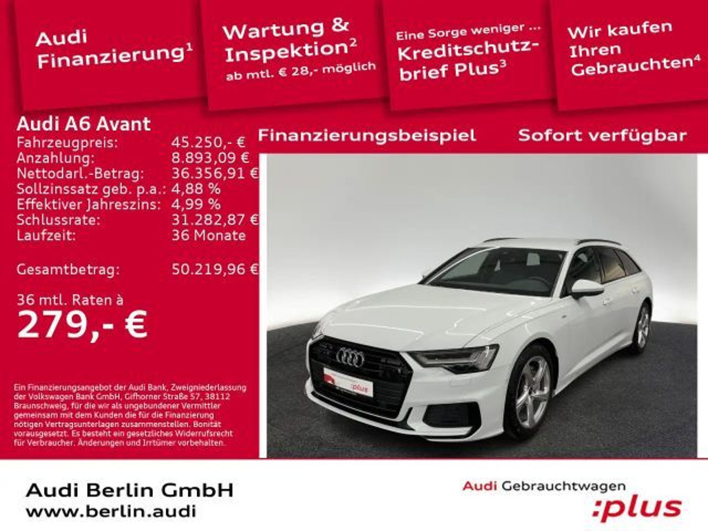 Audi A6 Quattro Sport 45 TDI