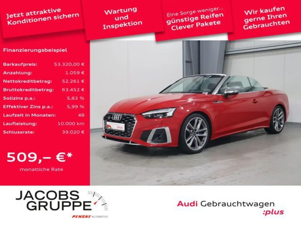 Audi S5 Cabriolet Quattro 3.0 TFSI