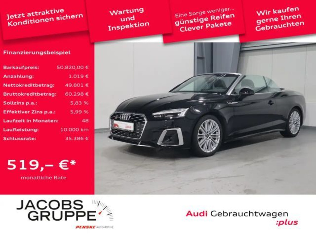 Audi S5 Cabriolet Quattro 3.0 TFSI