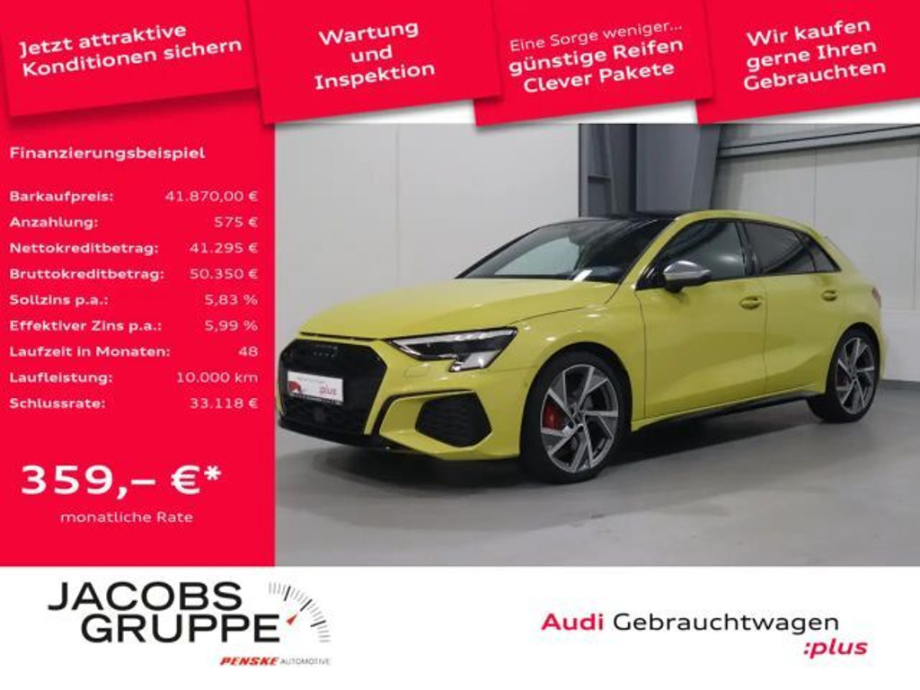 Audi S3 Sportback Sedan Quattro 2.0 TFSI