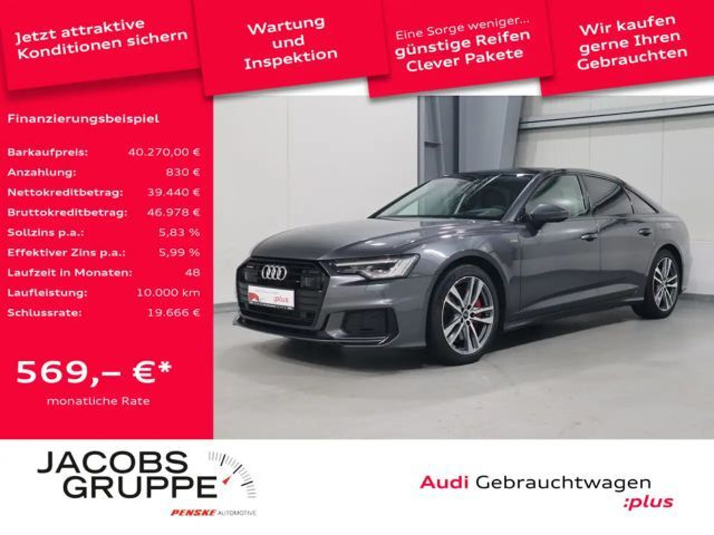 Audi A6 Sedan Quattro S-Line Hybride 55 TFSI