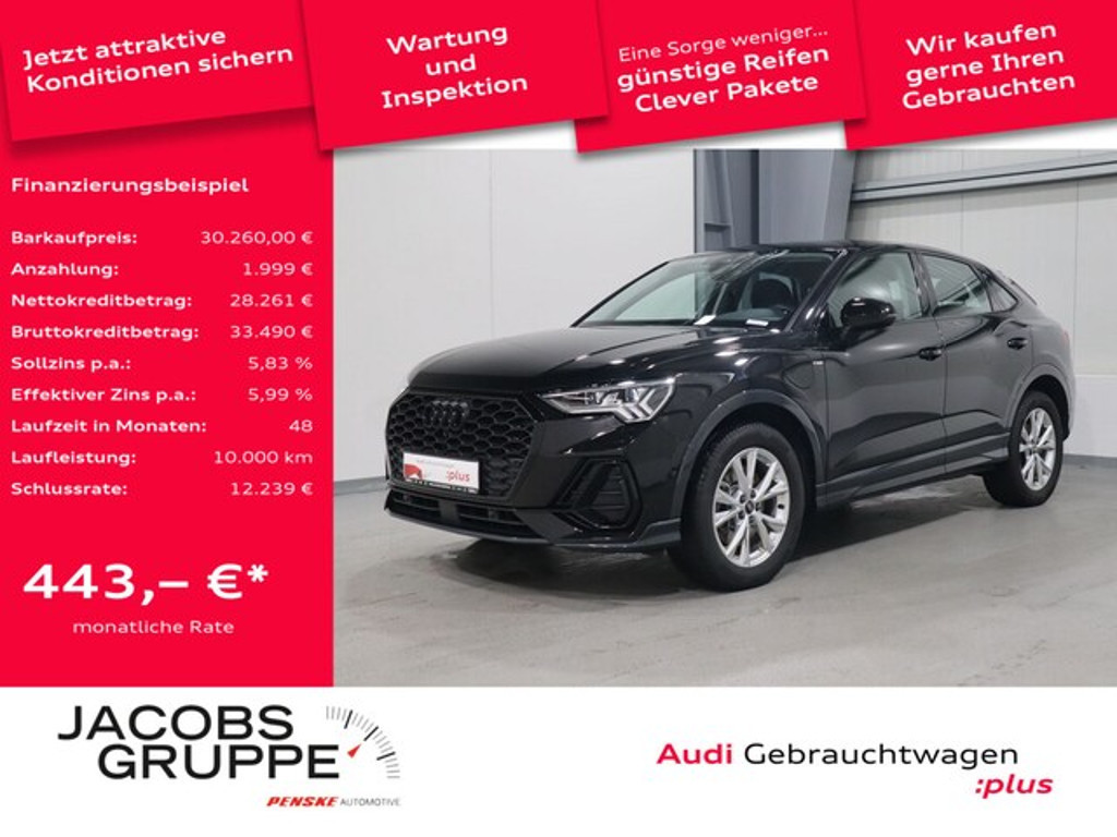 Audi Q3 Sportback S-Line S-Tronic Hybride 45 TFSI