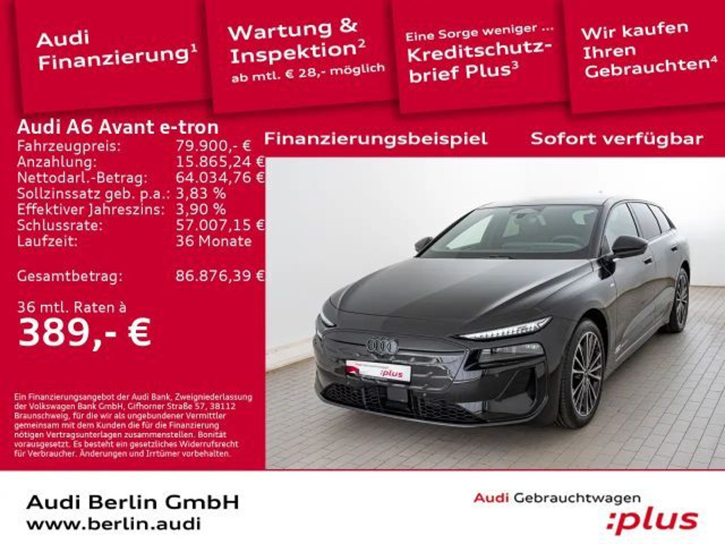 Audi A6 e-tron Performance
