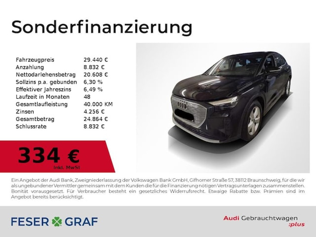 Audi Q4 e-tron Sportback 40