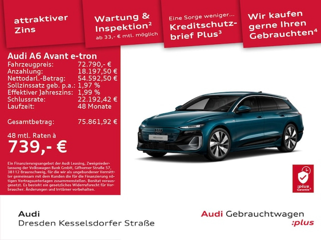 Audi A6 e-tron Avant Performance