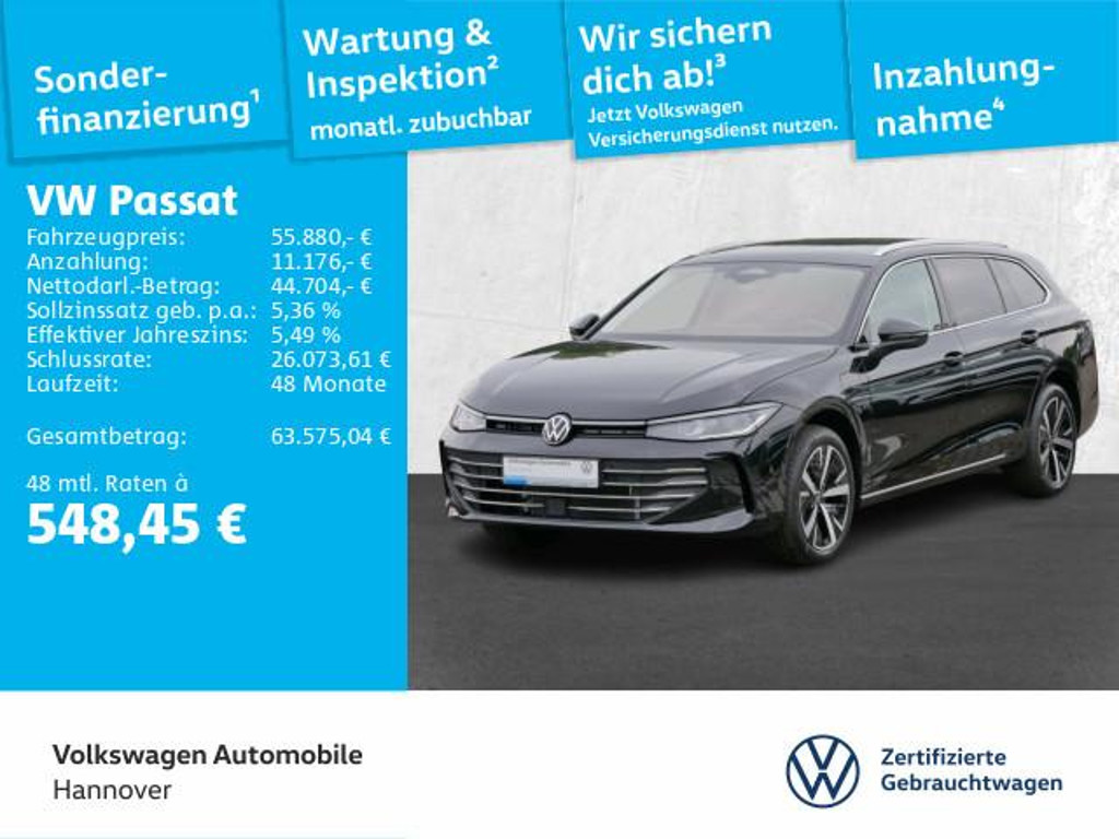 Volkswagen Passat Business DSG eHybrid 1.5 TSI IQ.Drive