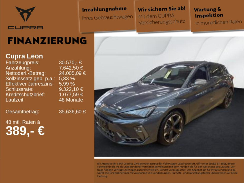 Cupra Leon DSG 2.0 TDI