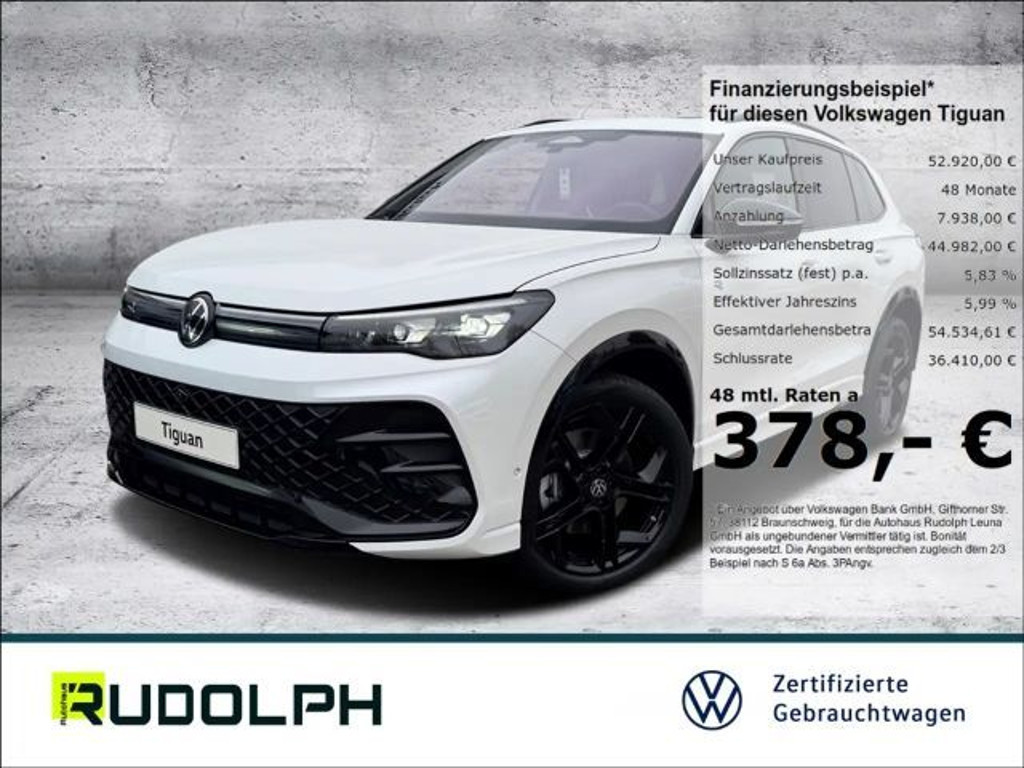 Volkswagen Tiguan 4Motion DSG R-Line 2.0 TDI