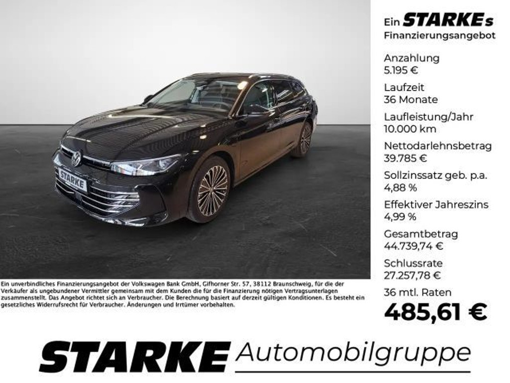 Volkswagen Passat DSG Variant eHybrid 1.5 TSI Elegance Elegance