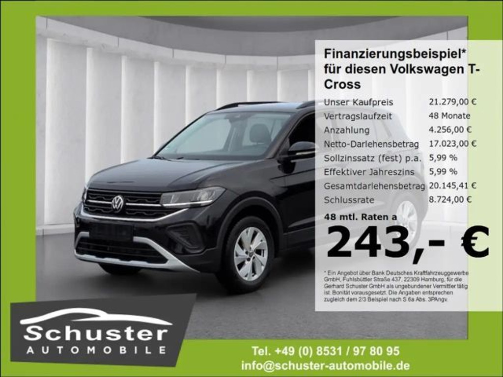 Volkswagen T-Cross Life 1.0 TSI