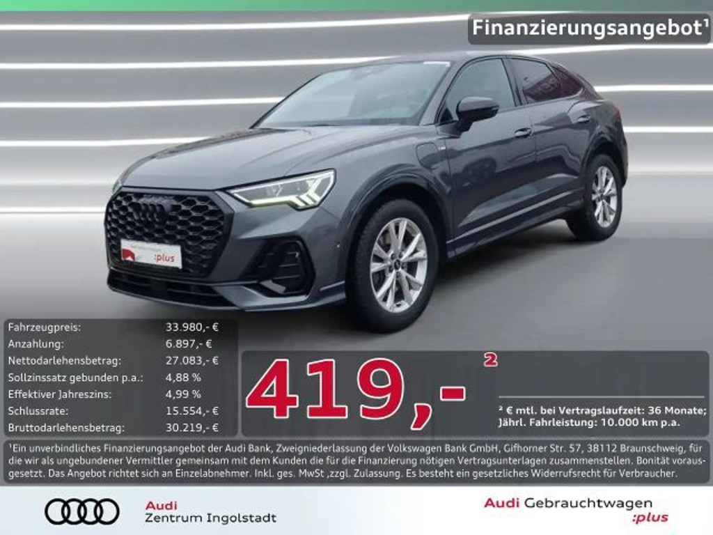 Audi Q3 Sportback S-Line Hybride 45 TFSI