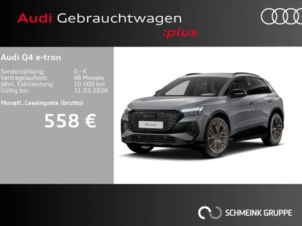 Audi Q4 e-tron S-Line