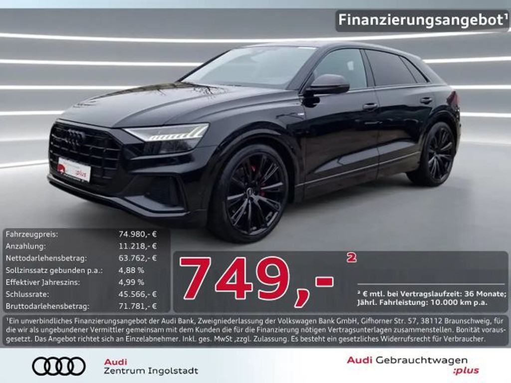 Audi Q8 Quattro S-Line 50 TDI
