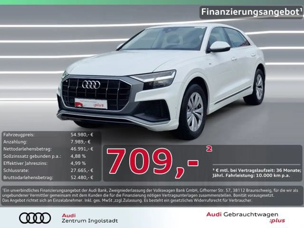 Audi Q8 Quattro S-Line Hybride 55 TFSI
