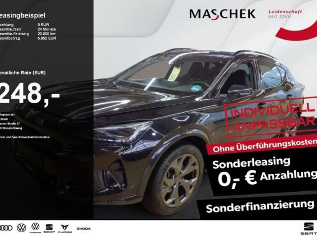 Cupra Formentor Sonderleasing 1.5 eTSI Navi 360°Cam Sitzh. ACC