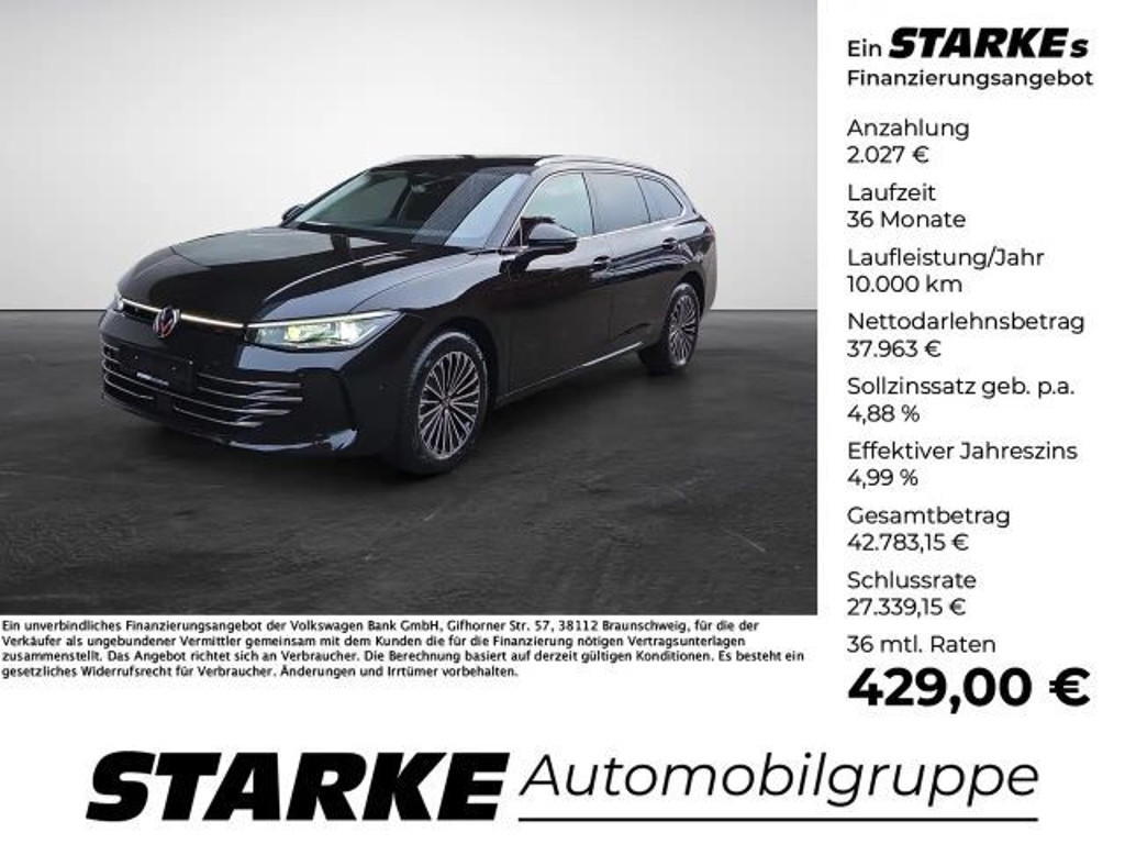 Volkswagen Passat DSG Variant 2.0 TDI Elegance Elegance